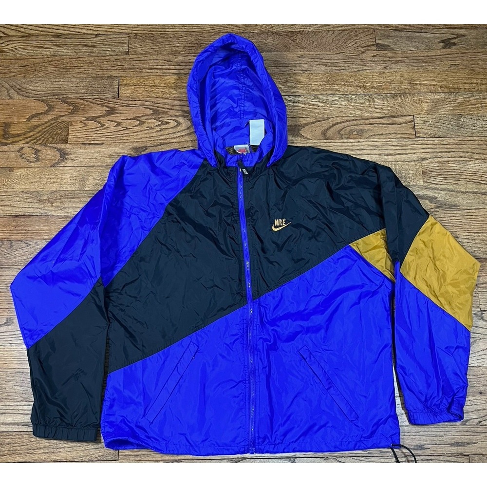 Vintage 90s‎ Nike Tracksuit Set Men's Nylon Track Air Swoosh Sz Large & XL